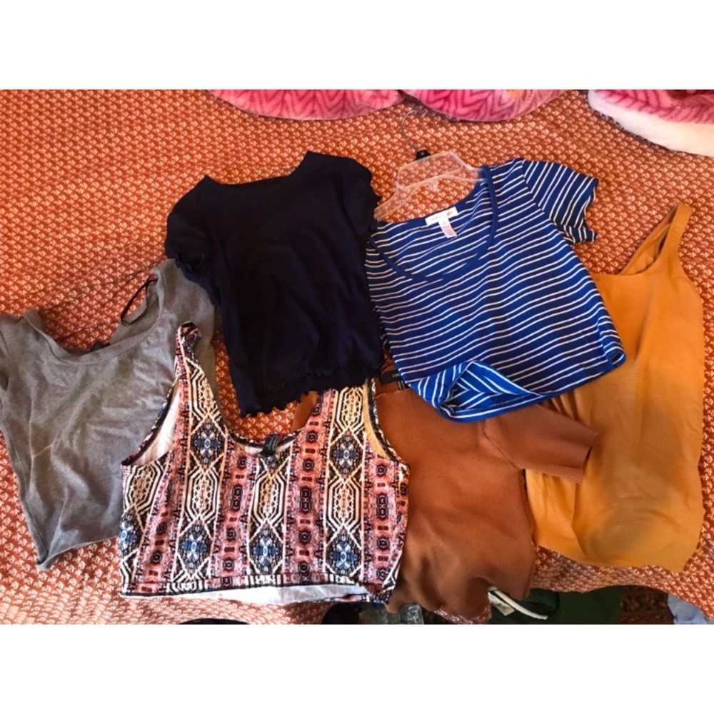 lot of 6 tops from forever 21